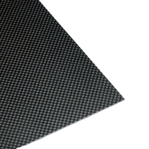 JD 3k Twill Plain Woven Hard Carbon Fiber Board - Product Image 1