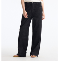 Pantalon en denim pour hommes Jeans Bootcut à lisière de haute qualité, délavés, personnalisés, cargo à jambe droite, en gros Jeans baggy pour hommes