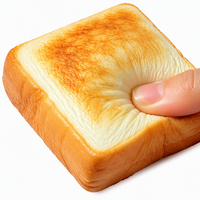 Jouet anti-stress en forme de croissant de pain et de beurre en PU, parfumé, à récupération lente, pour enfants de 5 à 14 ans, unisexe, filles