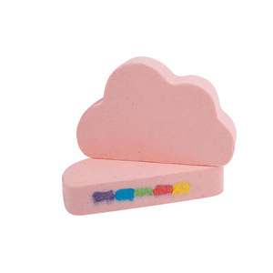Boîte de 120g de bombes de bain effervescentes hydratantes et aromatiques, sans cruauté, sur le thème du ciel nocturne et de l'univers, en forme de lune et d'étoile, arc-en-ciel. - Product Image 5