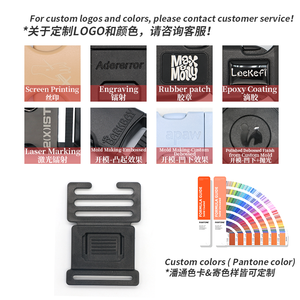 ファッションバックパックストラップロック 32mm プラスチックサイドリリーススナップクリップ バッグパーツアクセサリー バックパックサイズ調整用 - Product Image 5