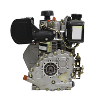 Moteur diesel Senci 2 cylindres à démarrage électrique 1247cc 24HP