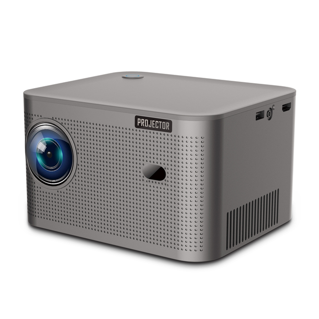 Projector 1080P Automatic Obstacle Portable Avoidance Battery Video Short Throw Home Projector