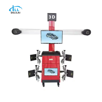 Máquina de Alineación de Ruedas 3D para Garaje, Certificación CE, Precisa, Multi-idioma, Velocidad de Balanceo de 140 rpm, Peso Máximo de Rueda de 50 kg, ¡Oferta!