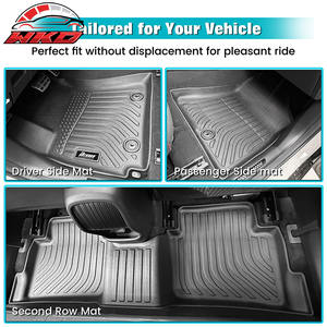 Alfombrillas 3D moldeadas para todo clima, resistentes, impermeables, de TPE, compatibles con Hyundai Kona 2024-2025 - Product Image 5