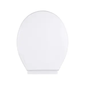 O Shape Design Round WC Toilet Seat Cover Top Or Bottom Fix Round Shape Toilet Lid