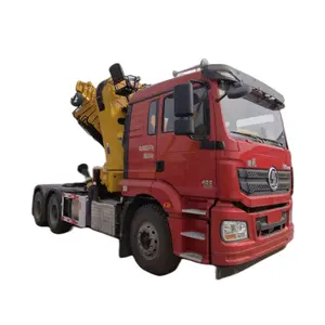 重型拖拉机安装起重机6X4 38 t带起重机的卡车头出售