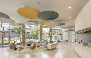 ノイズリダクション大型黒/白アコースティックウォールパネル2400*1200 * 9mmグレーフラット防音吸収パネル - Product Image 6