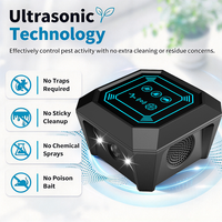 Répulsif à ultrasons pour rongeurs d'intérieur, à brancher, lutte antiparasitaire humaine, répulsif électronique pour souris, répulsif pour rats et écureuils