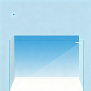 Aquarium de bureau rectangulaire en verre ultra-transparent de style sombre 5L Jinjing personnalisé en boîte - Vente en gros - Product Image 3