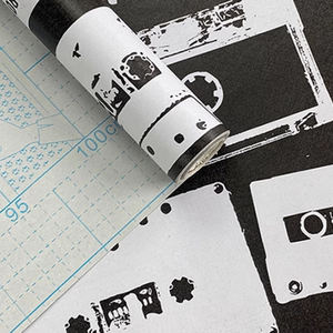 Papier peint rétro autocollant pour la chambre à coucher, le salon, la rénovation de la maison, <span class=keywords><strong>noir</strong></span> <span class=keywords><strong>blanc</strong></span>, affiches vintage, papier peint pelable - Product Image 6