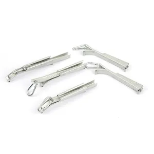 Fiber Optic Drop Cable Stainless Steel Fitting Clamp Ftth Accessories Wire Tension Clamp