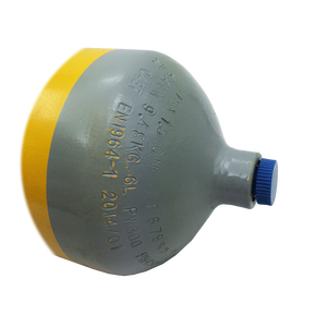 Bouteille de gaz en acier haute pression grande capacité 6L, diamètre 140mm, réservoir vide sans soudure en acier inoxydable pour SCBA et pompiers - Product Image 5