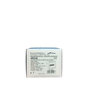 Revalco Counter 4RK46 230VAC Industrial <b>ABS</b> Black Timer - Product Image 4