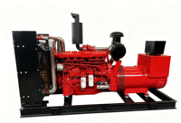 ZHONG HE HUA LI 300KW Gas-Generator mit offenem Rahmen und Wasserkühlung mit Fern-/Autostart für Industrie- und Gewerbe-Notstromversorgung