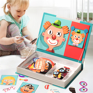 Les plus vendus d'amazon éducation précoce magnétique 3D Dressup bébé nouveau-né jouet en 2020 - Product Image 2