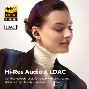 <span class=keywords><strong>SoundPEATS</strong></span> Engine4 Auriculares estéreo inalámbricos verdaderos LDAC y con controladores duales de 10mm + 6mm Juego de audio de alta resolución Auriculares de baja latencia 70ms - Product Image 6