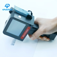 Impresora de Inyección de Tinta Portátil Económica de 12.7MM con Código de Idiomas, Fecha, Número y Logotipo para Cartón, Plástico y Metal