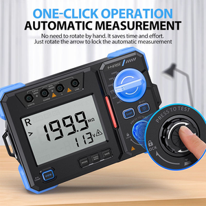 Megóhmetro Automático FNIRSI MRT-1050 Industrial de Alta Precisión DC1000V AC750V 200GQ, Probador de Resistencia de Aislamiento, 1 Año - Product Image 3