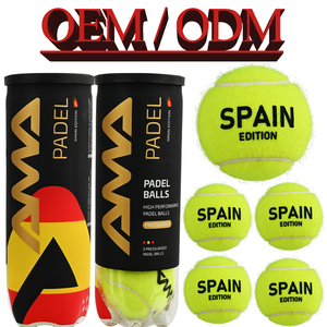 Pelotas de Pádel Presurizadas de Calidad Premium para la Edición España, Duraderas, Profesionales, para Entrenamiento y Competición - Product Image 1