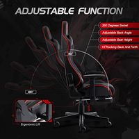 Fauteuils de Gaming et de Bureau 2025 de Qualité Supérieure avec Accoudoirs 4D Réglables en Tissu et Cuir, Fauteuils Inclinables Personnalisés, Chaises de Loisirs et Canapés-Lits