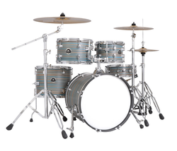 OEM Best Choice 5-Piece Full Size Adult Classic Wood Drum Set Adjustable Features Complete Cymbal Stands <b>Stool</b> Pedal Drum Stick - Product Image 5