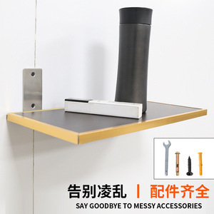 Support d'étagère perforé en métal à 90 degrés pour fixation murale - Product Image 4