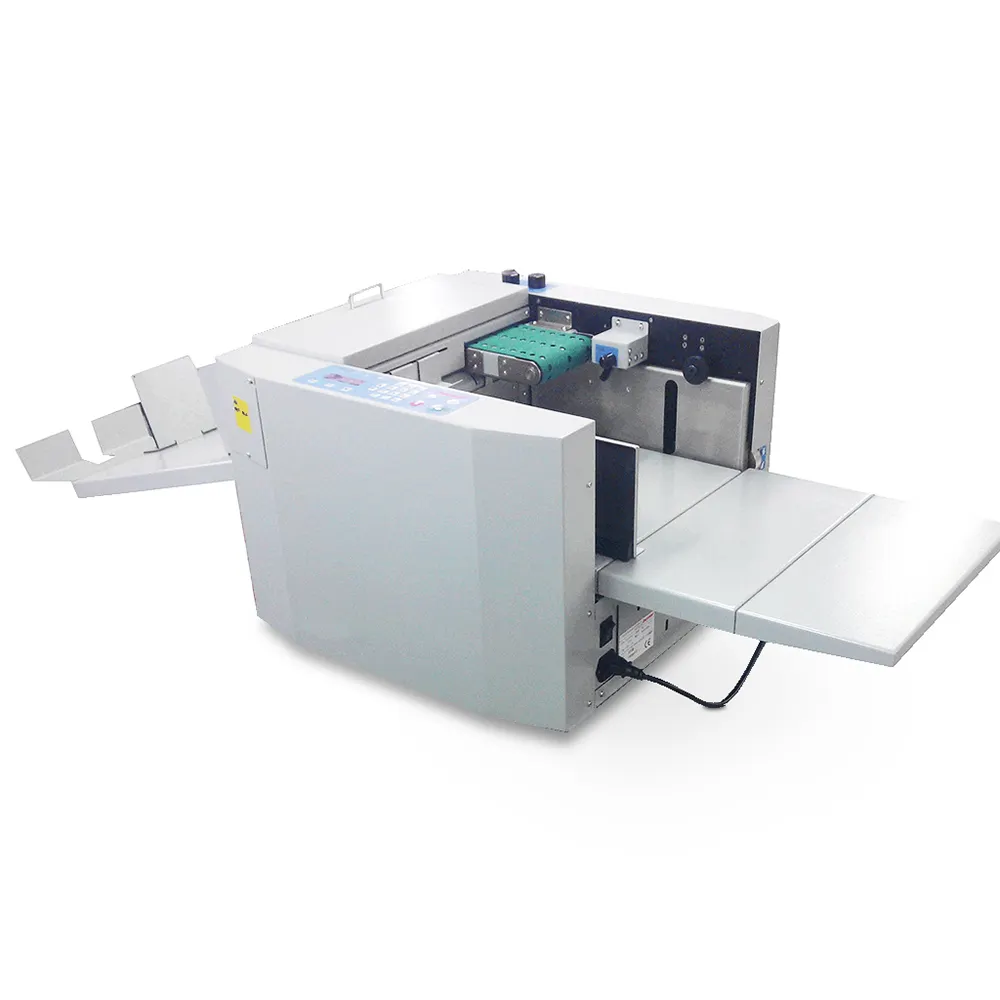 UV Coated Paper Automatic Slitter Cutter Progressive Creaser ( Optional Perforator)