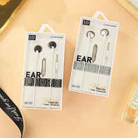 KIKI-359 Earphone Sport Murah dengan Jack 3.5MM, Kabel, Stereo, Mic untuk iPhone 4/5/6, Bahan ABS, Tahan Air IPX-1, In-Ear