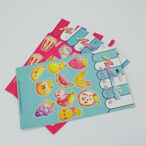 Customizable PVC Scented School Reward Stickers Various Scents Promotional School Reward Stickers for Kids