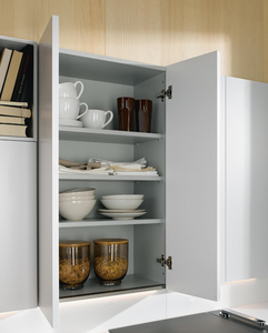 Gabinetes de <span class=keywords><strong>Cocina</strong></span> Mini Directos de Fábrica, Diseño Modular Moderno, 570mm de Profundidad, Bisagra Ecológica para Armario, Ideal para Pequeños Centros Comerciales y Hospitales - Product Image 3