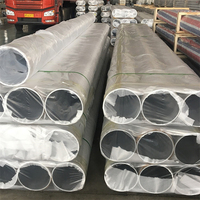Siap Kirim 3003 6063 T5 6061 T6 5083 Pipa Aluminium Bulat Seamless Harga Per Kg Produsen Pipa Diameter 400mm Pipa Aluminium