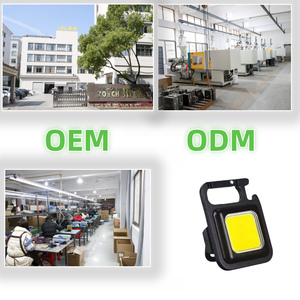 Đa chức năng di động khẩn cấp ngoài trời LED Keychain USB sạc mini Đèn pin COB Keychain làm việc ánh sáng - Product Image 5