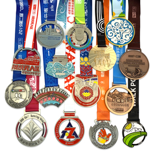 Médaille et gobelet en métal personnalisés, 1 pièce, pour course à pied et Marathon - Product Image 1