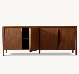 Luxus Side board Schrank Holz Gael 4-türige Side boar Wohnzimmer Esszimmer möbel - Product Image 2