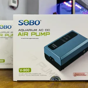 Pompe à air pour aquarium Sobo, enrichissement silencieux <span class=keywords><strong>en</strong></span> oxygène, 8W, 220-240V AC, pour aquarium et élevage de poissons, <span class=keywords><strong>V</strong></span>-800 <span class=keywords><strong>V</strong></span>-900 - Product Image 2