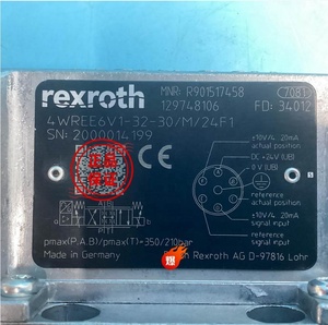 Original R901517458 4WREE6V1-32-3X/M/24F1 แบบสัดส่วนพร้อมอุปกรณ์อิเล็กทรอนิกส์ในตัว มีสินค้าในสต็อก - Product Image 3