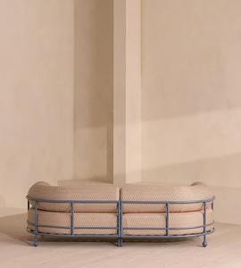 Nouveau design de mobilier de patio de luxe avec meubles de jardin extraordinaires en aluminium pour l'extérieur Canapé de jardin pour l'extérieur Causeuse d'extérieur - Product Image 5