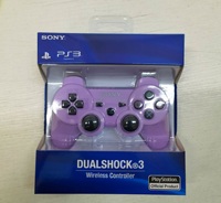Manette de jeu sans fil avec moteur de vibration pour console de jeu P3, matériau ABS, design ergonomique, options multicolores, compatible