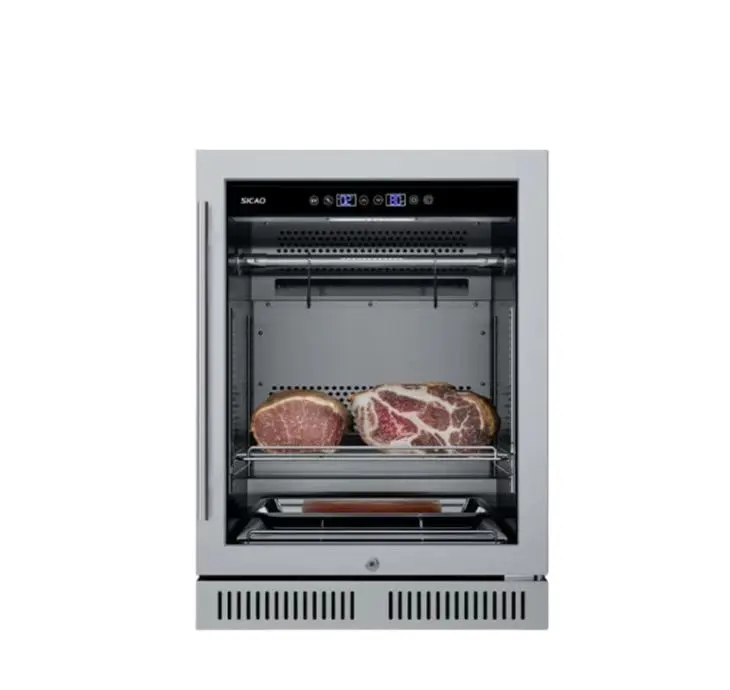 SICAO DA150S UV licht rindfleisch trockenen alter maker maschine kühlschrank kühler chiller mini trockenen aging kühlschrank hause