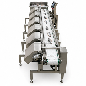 Calibradora de peso para tarros de aceitunas y clasificadora de jamón para el envasado de alimentos mediterráneos en talleres de exportación. - Product Image 3