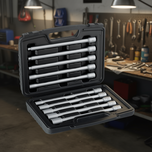 Fg 624B Txs10 Torque Wrench <b>Set</b> 10 Pc Metric <b>Socket</b> Extension Bar For Auto Repair Tools - Product Image 3