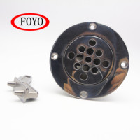 Égouttoir de pont, partie de la coque, accessoires pour bateaux marins, acier inoxydable 316, boule intégrée empêchant le reflux