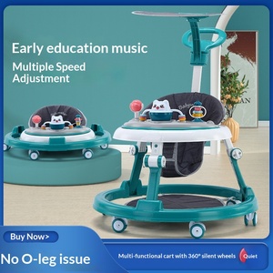 <span class=keywords><strong>Primi</strong></span> <span class=keywords><strong>Passi</strong></span> per Bambini e Bambine, Girello Multifunzionale in Plastica Anti-O-Shape, Anti-Rollover, per Imparare a Camminare - Product Image 3