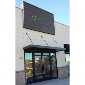 <span class=keywords><strong>Auvent</strong></span> mural personnalisé en aluminium pour entrée de bâtiment commercial, fabricant d'auvents pour <span class=keywords><strong>porte</strong></span> de magasin - Product Image 5