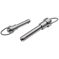 OEM Custom Edelstahl SS304 SS316 SS316L Feder schloss Einbau-Knopfs tifte Griff kugel Schnell verschluss stift Andere Befestigungs elemente