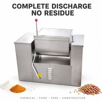 Mélangeur commercial en U pour poudres sèches – Équipement de mélange pour café, piment, épices, herbes, sel, sucre et poudres fines