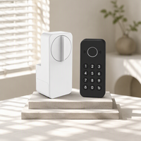 Système de maison intelligente, serrure de porte biométrique électronique sans fil, serrure intelligente TTlock, serrure numérique pour porte double en bois