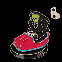 Vente en gros usine : Broche de revers plaquée or, avion 3D, minimaliste, souvenir, badge métallique, pour uniforme et col