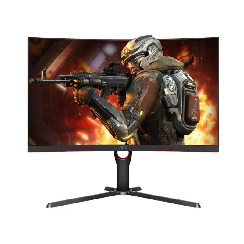 Penjualan Laris 2023 Layar Komputer AOC 27 Inci Monitor 2K HD Display Lcd Layar Gaming Melengkung 240HZ